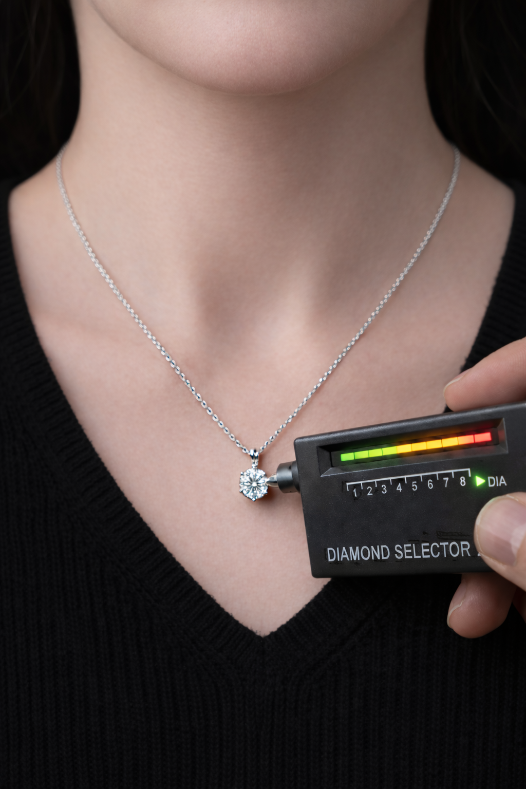 Collier Moissanite — sélection Teroci®